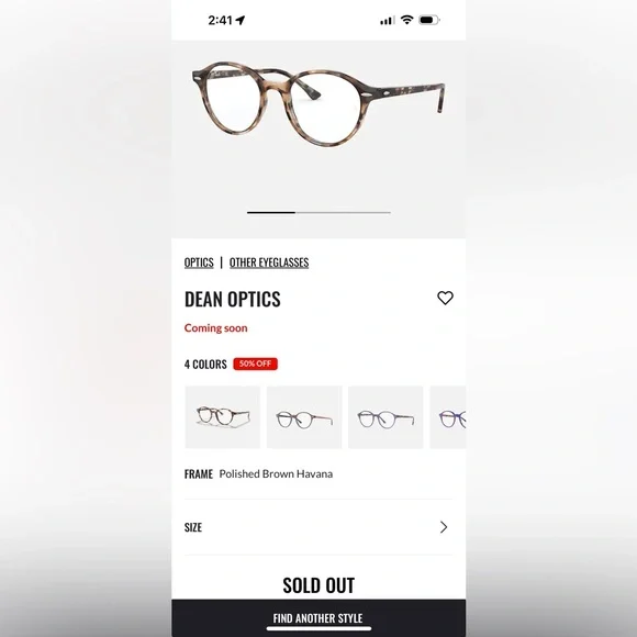 *AUTHENTIC RAYBAN EYEGLASSES* RB7118 Polished Havana - Picture 5 of 10